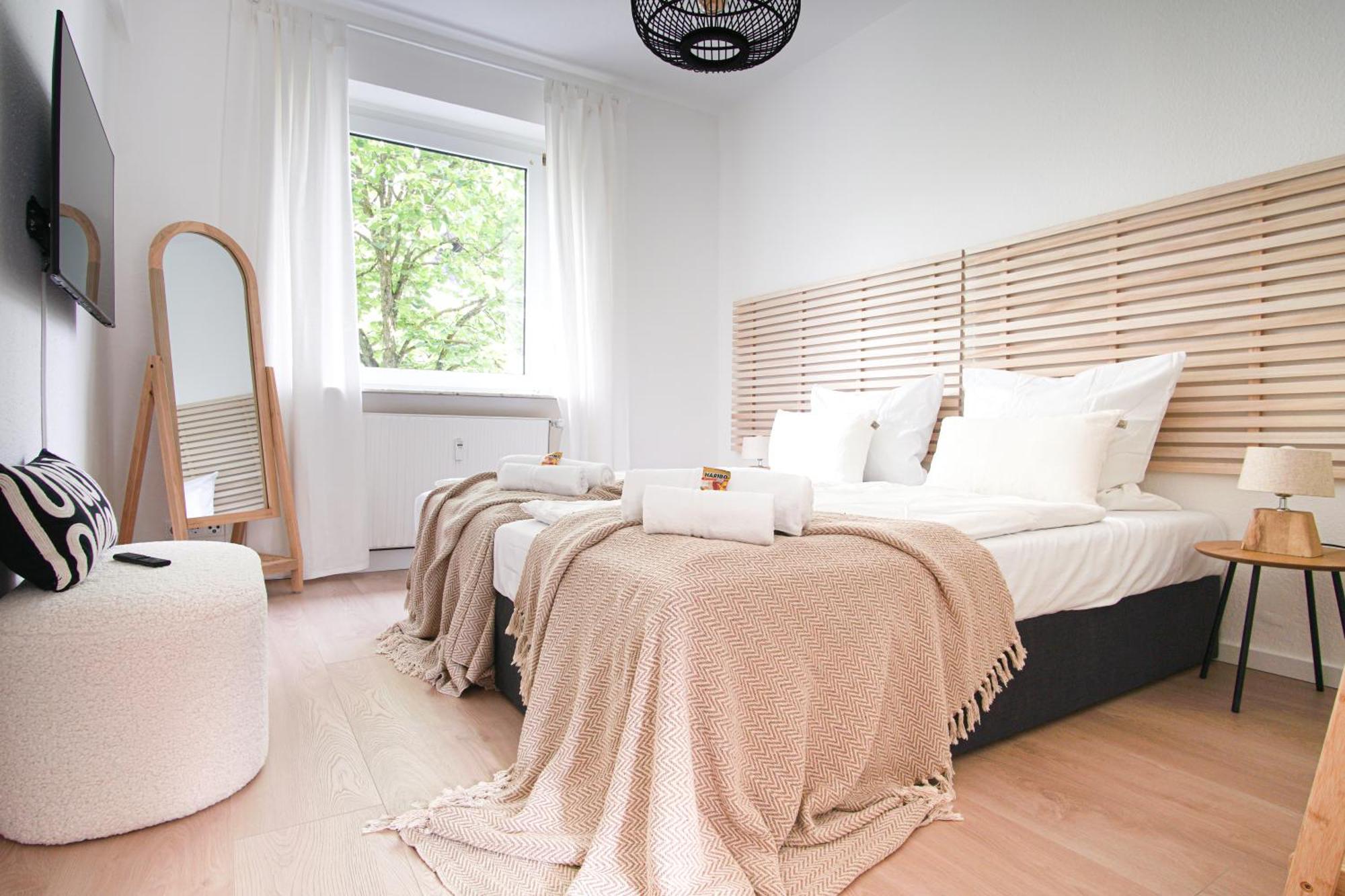 Homefy Balcony - Up To 4 People - Close To Fair - Free Parking Essen